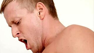 Bisexual Stud Cums Hard During Ass Fucking