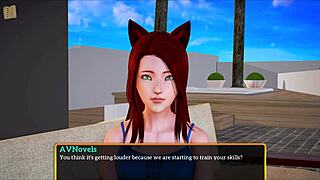 My new family 325 featuring redhead with small tits.