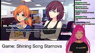 vtuber lewdneko playing shining song starnova mariya route part 1