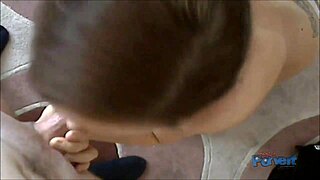 Alexis Summers sucks cock with her hot mouth deepthroat style