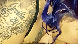 sloppy latina sucks nibbles licks wet cock 😏