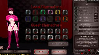 kinky fight club wrestling hentai game ep 1 hard pegging sex fight on the ring for a slutty bunnygirl