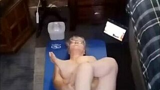 morning yoga with hot mature momma vee