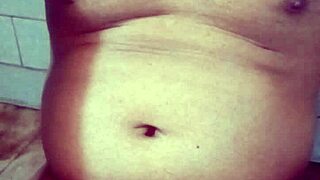 indian gay bottom taking own golden shower