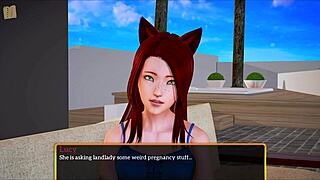 My new family 325 featuring redhead with small tits.