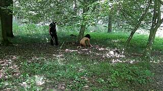 wanna see my chained slave workout nude?