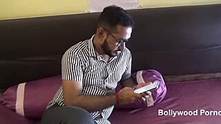 Indian Girlfriend Gives Hot Pussy as Birthday Sex Gift