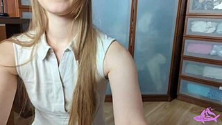 Stepsister Bet She Could Make Me Cum Hard