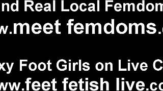 i'll show my feet while you stroke your cock in this femdom pov 😈