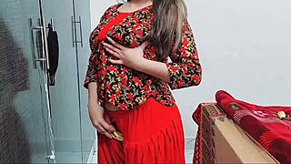 Pakistani Wife Enjoys Anal and Pussy Dildo Play Before Cuckold Husband with Hindi Dirty Talk