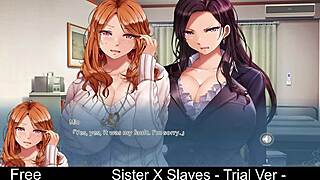 Is sister dominating slaves in this hentai trial version?