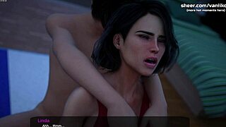 Step mom's hidden surprise for step son: the perfect and untouched teen ass for raw first time anal and threesome in Milfy City