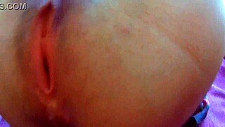 Stranger creams student in forest tent while she screams orgasm