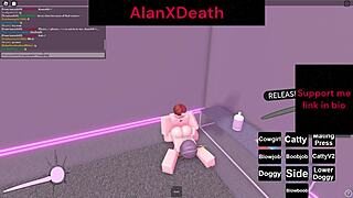 IN THE GAME, I MADE HER ORGASM WITH DOGGYSTYLE AND BLOWJOB IN ROBLOX