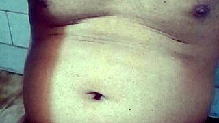 indian gay bottom taking own golden shower