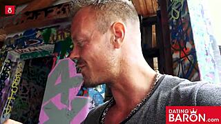 Wow, busty Mia Blow sucks monster cock at DatingBaron.com in public! How crazy is that?