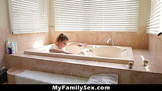 Stepsis stacey leann stuck in drain gets rescued by stepbro