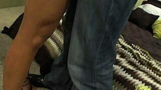 charisma cappellis fake tits bounce while she rides a cock