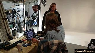 classy teen rides cock after steamy sixtynine in roleplay tale