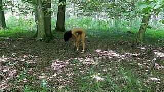 wanna see my chained slave workout nude?