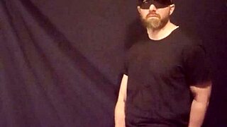 Gay man jerking off big cock