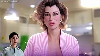 caught stepmom in 3d porn game