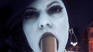 Detailed Compilation Of Alcina Dimitrescu's Big Tits In Resident Evil Village Hentai