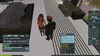 Mercedes sucks big cock for cumshot