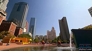 Engaged interracial amateur couple wants a porno video, they say excitedly.