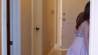 Teen sucks BBC before pounding