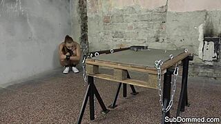 Pussyfucked babe surrenders to maledom with raw submission