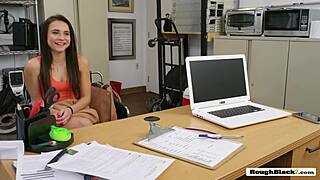 Teen Takes a Lick on Director’s Dick Before Hard Drilling