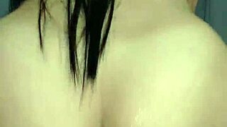 cowgirl with long hair and big ass rides dick wet until creampie.