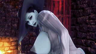Detailed Compilation Of Alcina Dimitrescu's Big Tits In Resident Evil Village Hentai