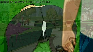 Watch cartoon redhead getting stuck and f**** in animated porn