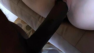 i watch annika wrap her luscious lips around a thick black cock, teasing with cameltoe