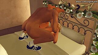 perverted teacher seduces student for hard anal and deep throat in sims 4