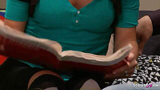 Flexible Nerd Girl Jasmine Seduces for ROUGH FUCK by Huge Cock