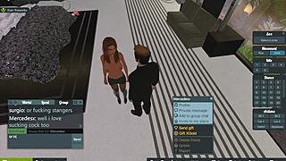 Mercedes sucks big cock for cumshot