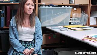 Lp Officer Feasts On Jenna's Big Tits, Sucking Nipples Hungrily At Party