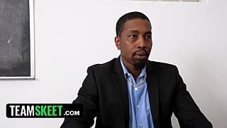 LEANA GETS DETENTION WITH HER FAVORITE MONSTER COCK TEACHER!