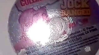 using clear overlay binder as latex for college porn tribute