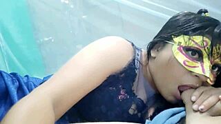 i sneak into my stepsister's bed and she gives me an amazing blowjob