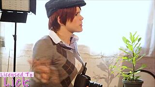 Misty Stone is licensed to lick Ivy Sherwood's pussy in threesome