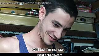 Straight Latino Hotties 4 Pay Part 2: Straight Latino studs go wild while hooked up to pulsing cameras with a handsome gay man
