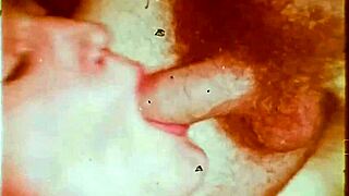 vintage bisexual threesome in antique setting