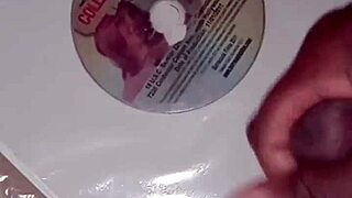 using clear overlay binder as latex for college porn tribute