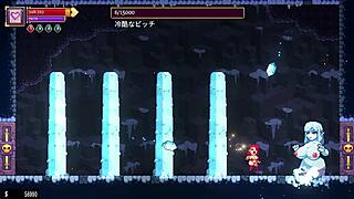 【スカーレット・メイデンの実況プレイ パート4】行くぞ4階層！極寒の中冷徹なビッチを攻略！ with anime hentai game sex