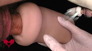 Mistress In White Latex Gloves Wants Me To Ejaculate Into Tomax Venus Real Onahole