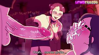 dude, rainy day got wild with lewdfroggo vostfr hentai 3some deepthroat action!